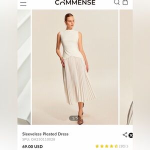 NWT SIZE MEDIUM COMMENSE DRESS